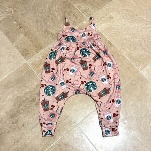 Starbucks handmade romper